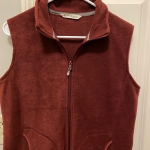 Woolrich fleece vest!